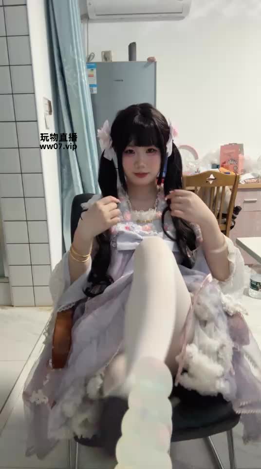 双马尾 洛丽塔 厚白丝 lo鞋 羞辱 假鸡鸡 模拟鞋交 中指 撸管指挥 倒计时